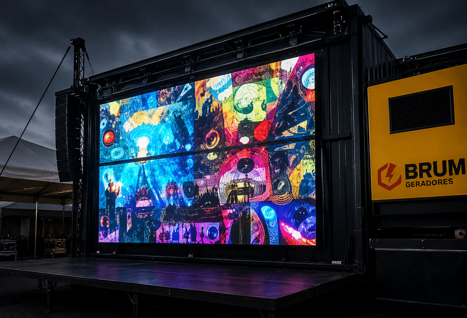 Painéis de LED